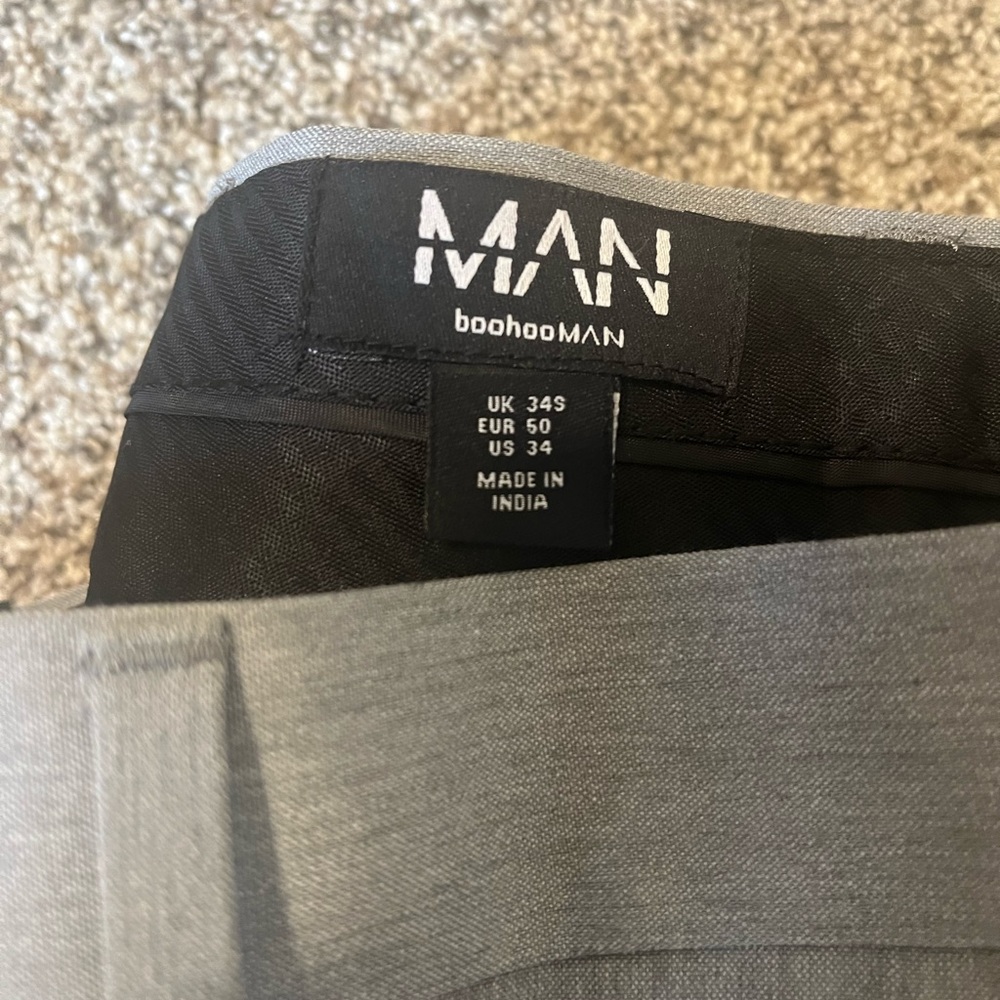 Boohoo Man Skinny Suit Trousers